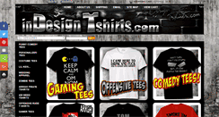 Desktop Screenshot of indesigntshirts.com