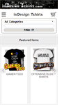 Mobile Screenshot of indesigntshirts.com